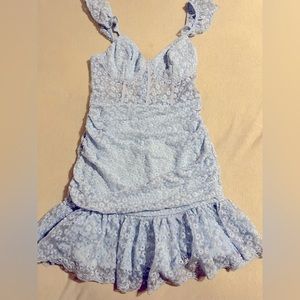 Tight see through corset dress